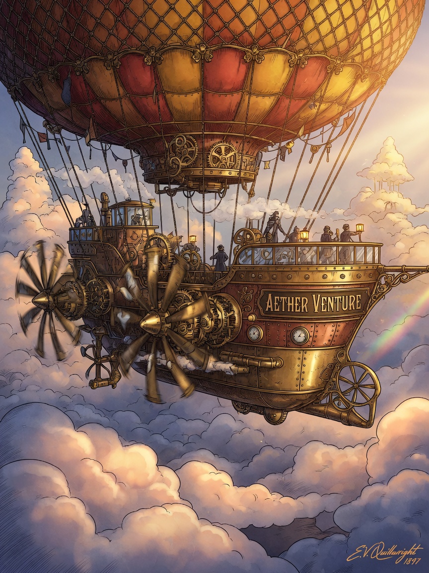 Brass Cloud Voyager