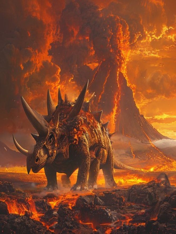 Triceratops Volcanic Plains
