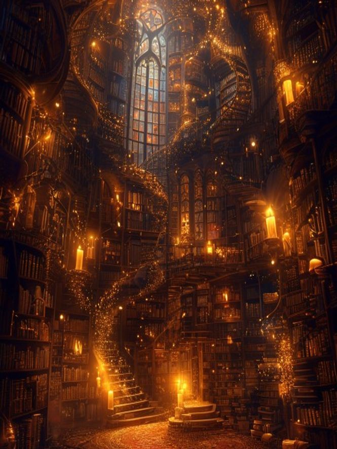 Enchanted Library Tower