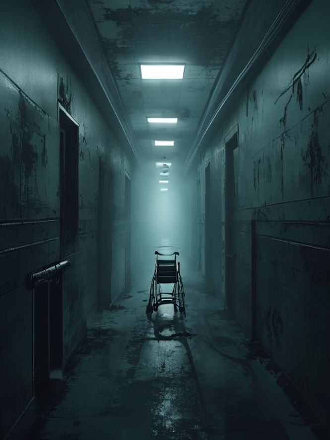 Abandoned Hospital Hall